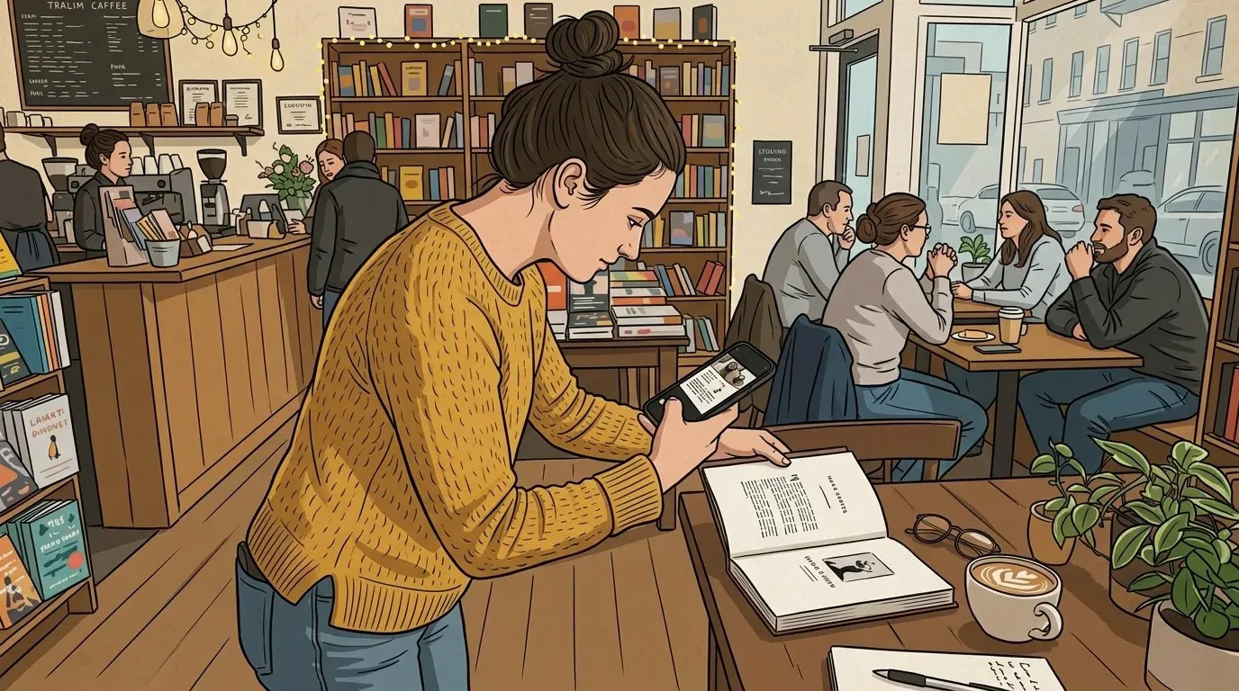 Книги попадают на фото молодых людей чаще, чем люди и животные
