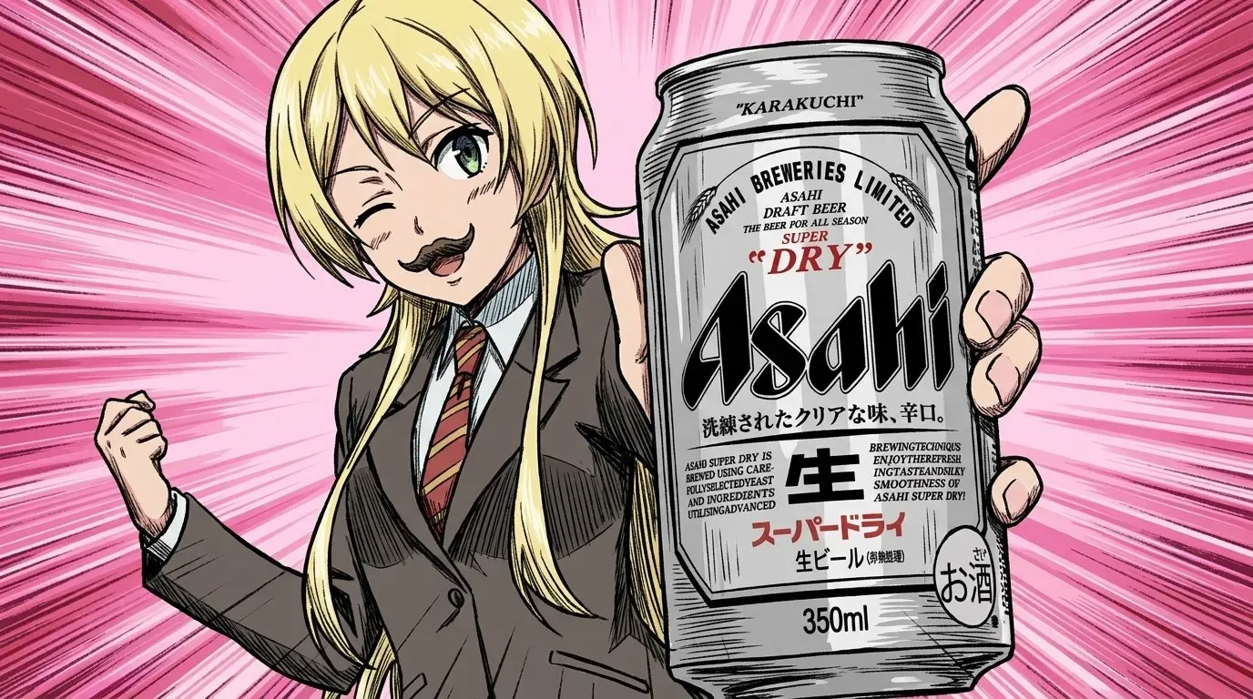 Японский пивной бренд Asahi
