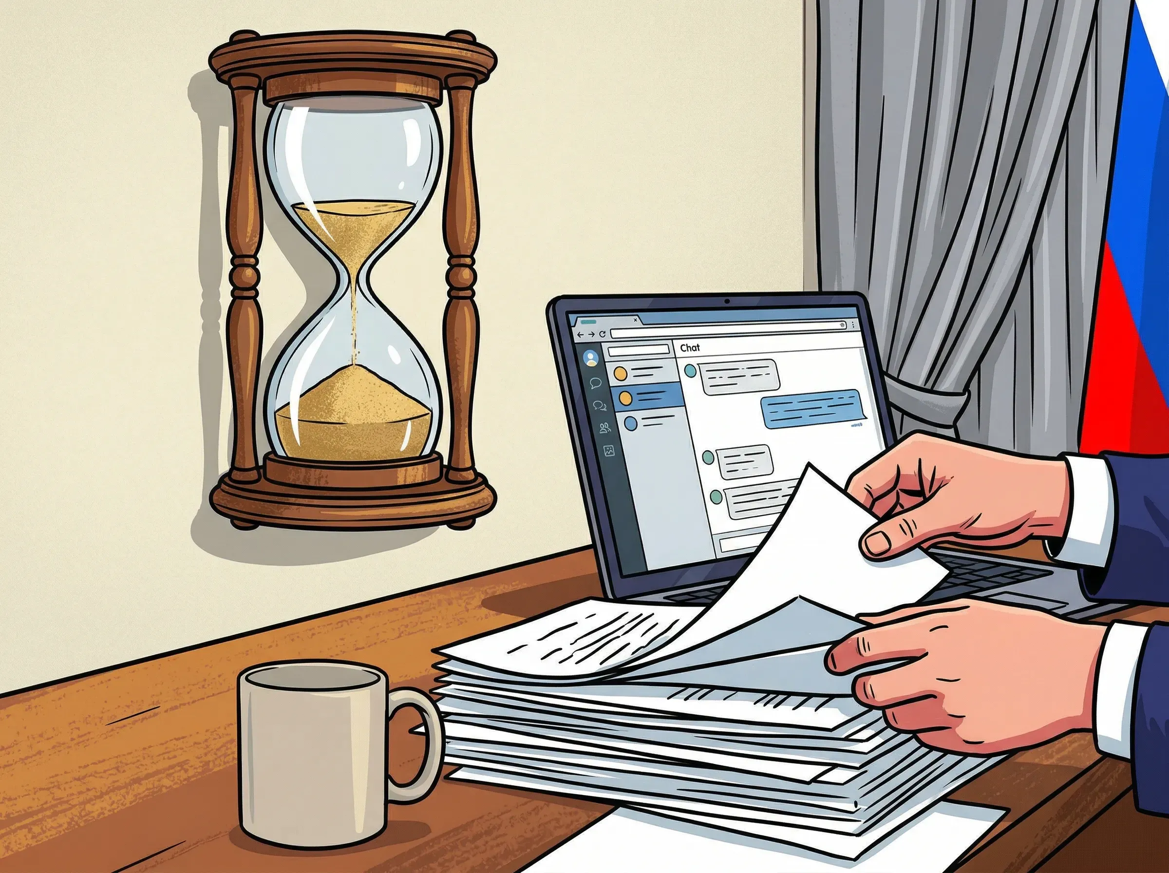 Россияне тратят на бесполезную работу треть своего времени