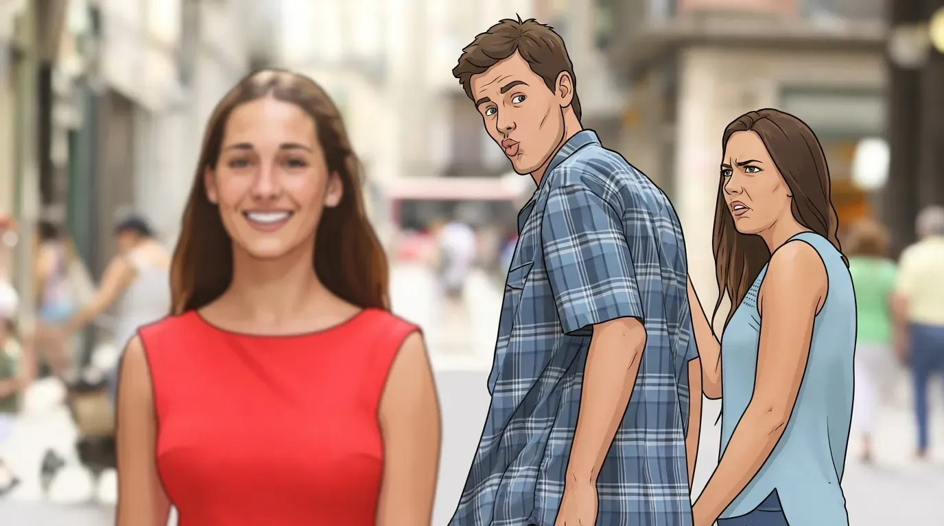 Distracted Boyfriend