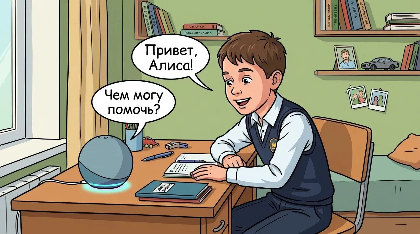 «Яндекс» рассказал, о чем школьники чаще всего спрашивают «Алису»
