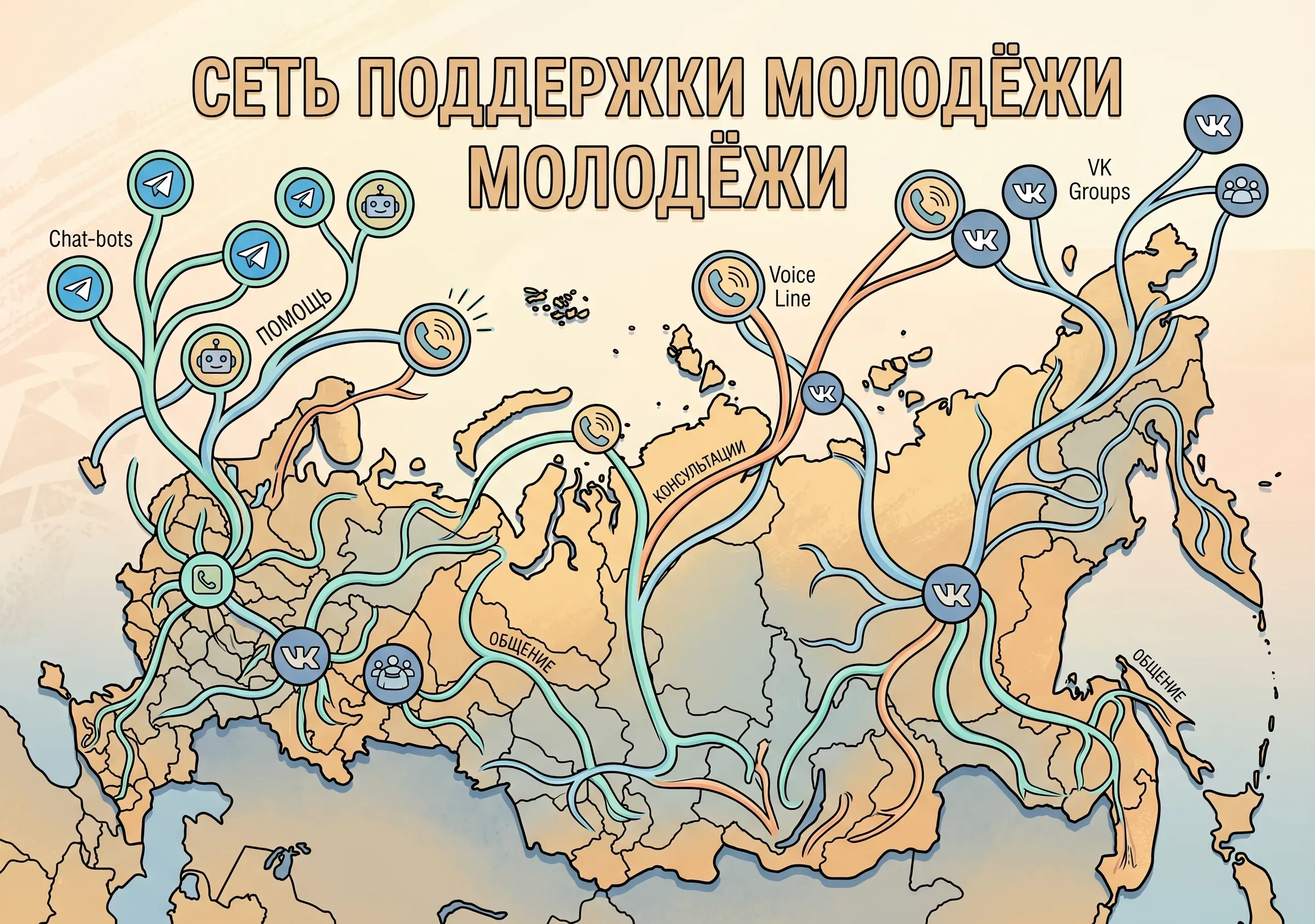 Росмолодежь займется нравственным обогащением школьников через чат-боты
