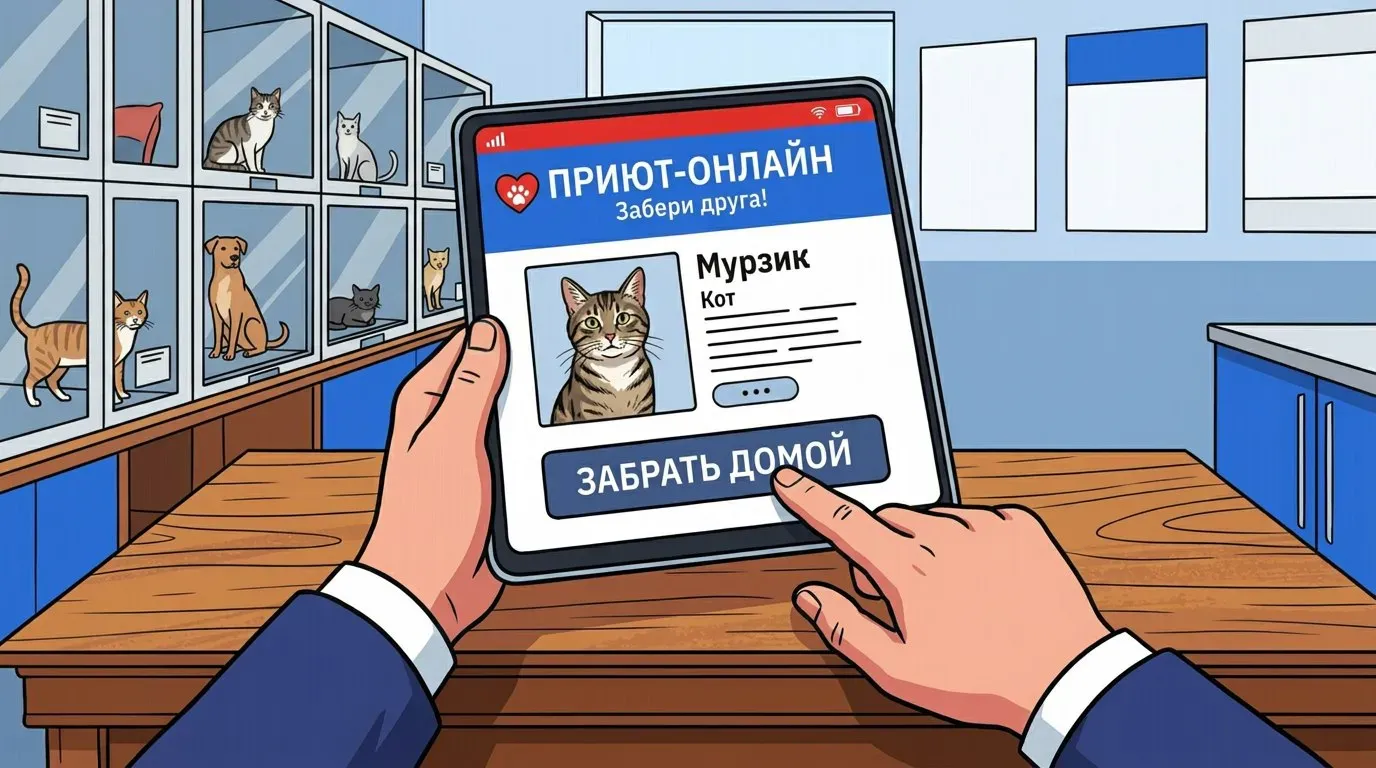 В России создадут госсервис для поиска питомцев из приютов