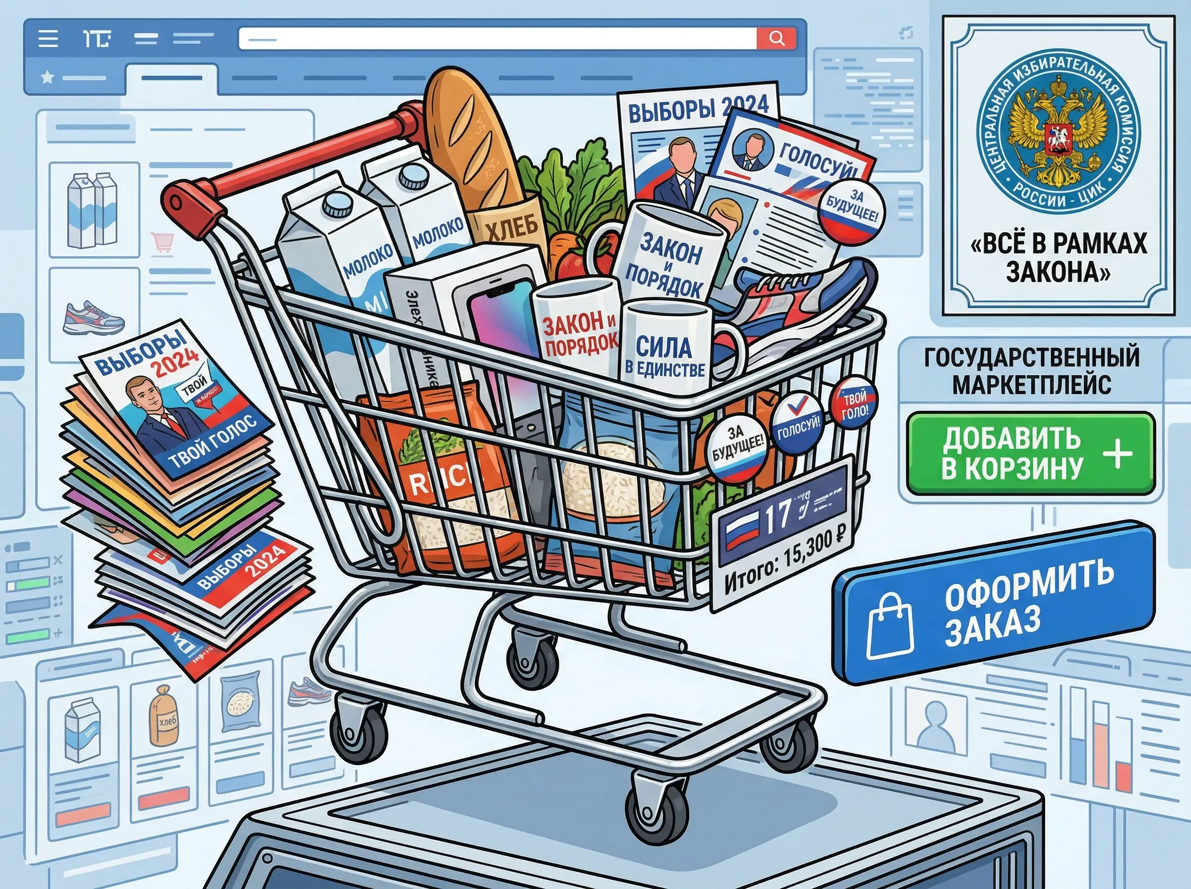 ЦИК не увидел нарушений в агитации на маркетплейсах